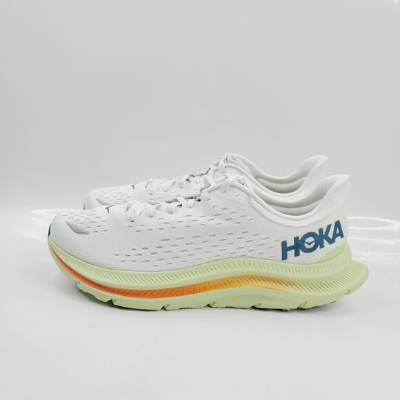 Hoka One One Kawana Men\'s Blanc de‎ Blanc Butterfly Running Sneakers Size 12.5D main image 6